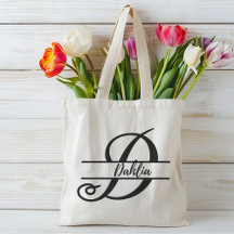 sac fourre-tout à nom personnalisé, cadeau personn
