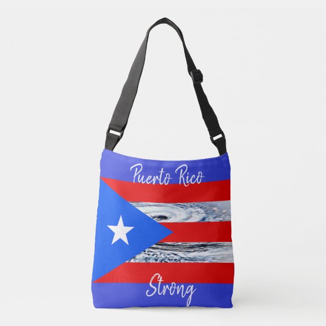 Sac fourre-tout à ouragan de drapeau de Porto Rico (Devant)
