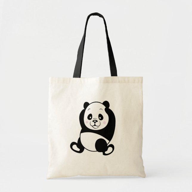 Sac fourre-tout à panda (Devant)
