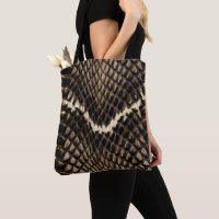 Sac fourre-tout à peau de serpent de cobra de Faux