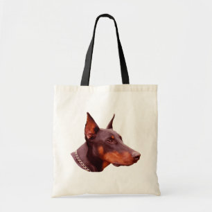Sac fourre-tout à photo de chien de visage de