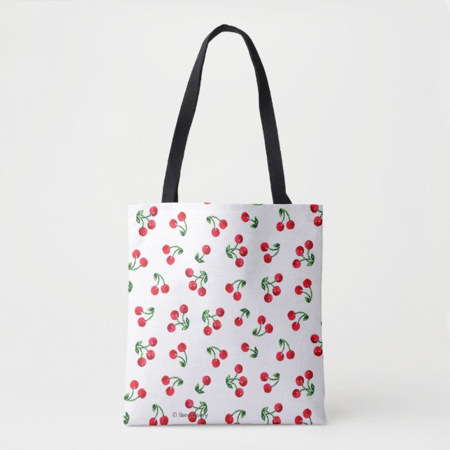 Sac fourre-tout à pique-nique de cerise (Devant)