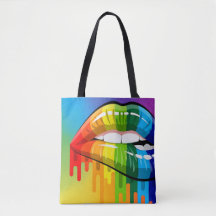 Sac fourre-tout à racerback arc-en-ciel