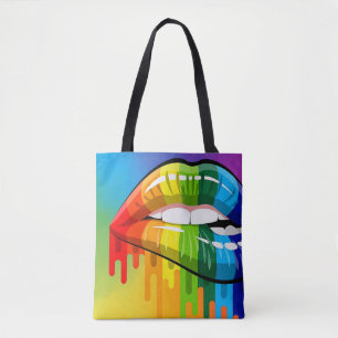 Sac fourre-tout à racerback arc-en-ciel