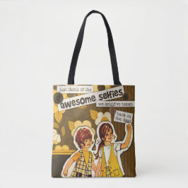 Sac fourre-tout à Selfie "d'art de couture de