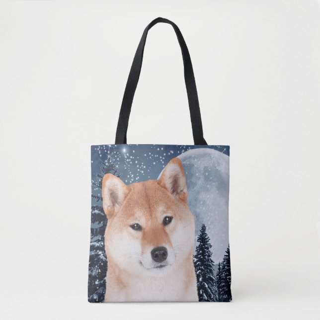Sac fourre-tout à Shiba Inu (Devant)