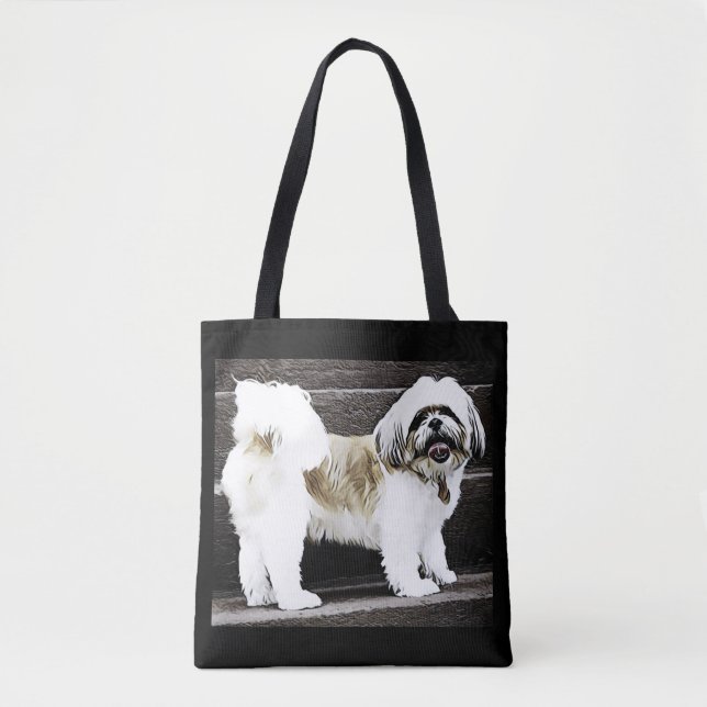 Sac fourre-tout à Shih Tzu (Devant)