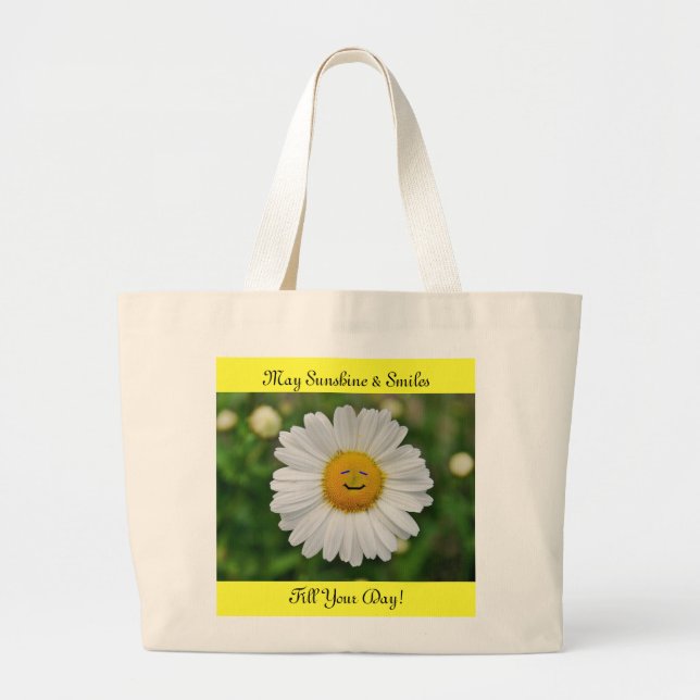 Sac fourre-tout à soleil et à marguerite de (Devant)