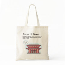 sac fourre-tout à temple de Senso-JI