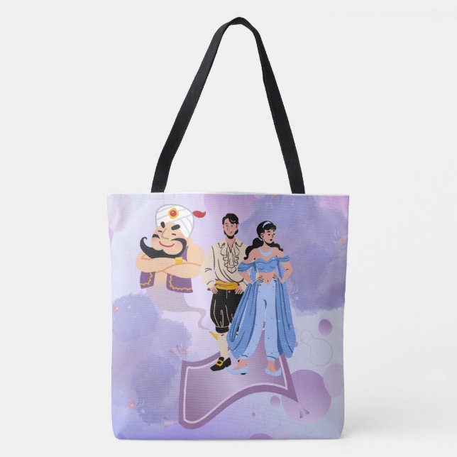 Sac fourre-tout à thème Aladdin (Devant)