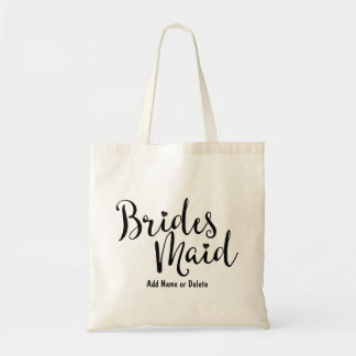 Sac fourre-tout à toile de budget de mariage de