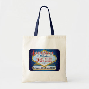 Sac fourre-tout à toile de club de lecture