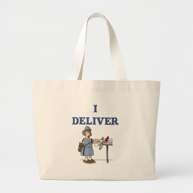 Sac fourre-tout à transporteur de courrier (Devant)