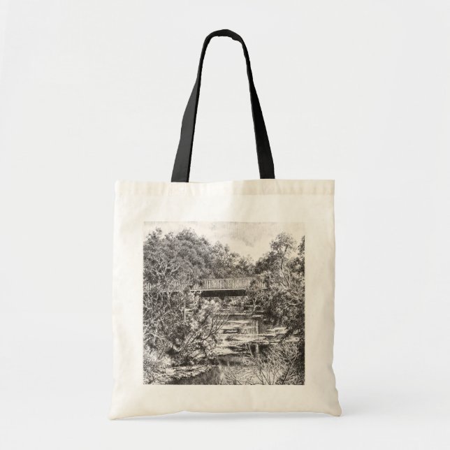 Sac fourre-tout - 'A travers la ville bouillonnant (Devant)
