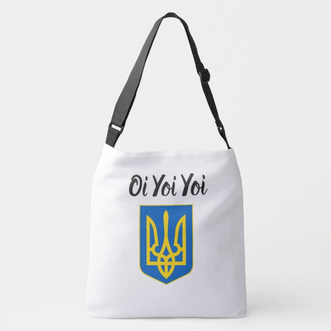 Sac fourre-tout à Tryzub d'Ukrainien d'Oi Yoi Yoi (Dos)