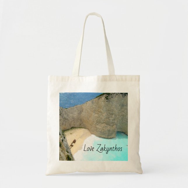 Sac fourre-tout à Zakynthos (le naufrage) avec le (Devant)