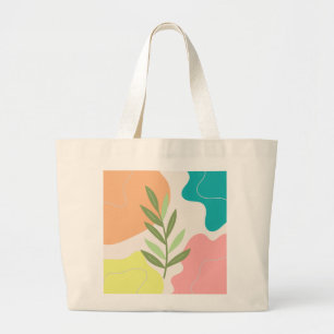 Sac fourre-tout abstrait boho