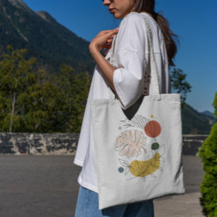 Sac fourre-tout Abstrait feuille