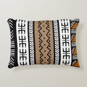 Sac fourre-tout africain en boue Coussin d'accentu