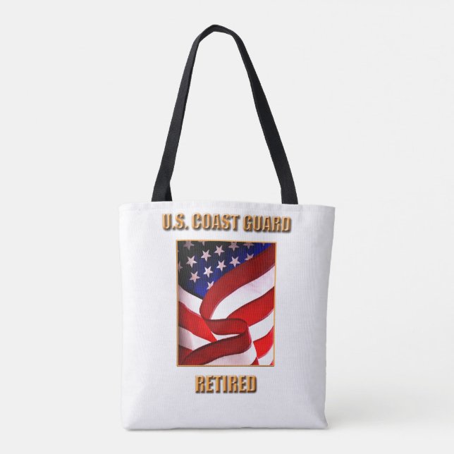 Sac fourre-tout All-Over-Print de la Garde côtière (Dos)