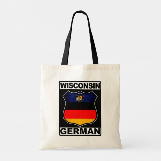 Sac fourre-tout allemand américain du Wisconsin (Dos)