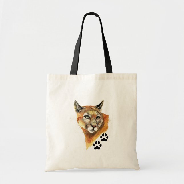 Sac fourre-tout animal de cougar (Devant)