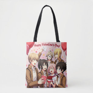 SAC FOURRE-TOUT ANIME DE LA JOURNÉE DE VALENTINE