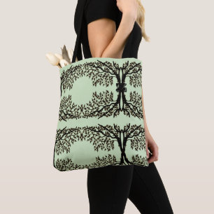 Sac fourre-tout (ao) - Branches de plis avec initi