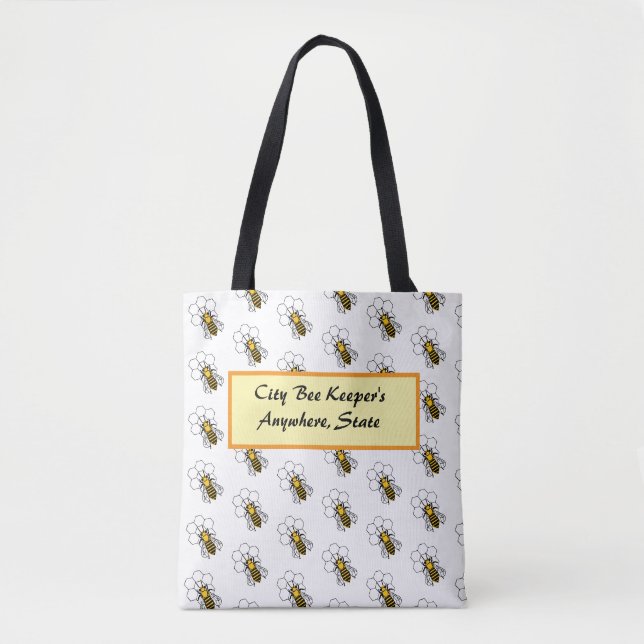 Sac fourre-tout (ao) - City Bee Keeper Group (Devant)