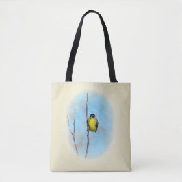 Sac fourre-tout (ao) - Finch jaune sur la branche