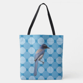 Sac fourre-tout (ao) - Oiseau sur l'Arrière - plan