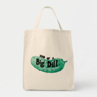 Sac fourre-tout aquarelle, Big Dill