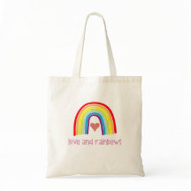Sac fourre-tout arc-en-ciel
