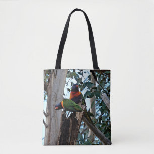 Sac fourre-tout - arc-en-ciel Lorikeets
