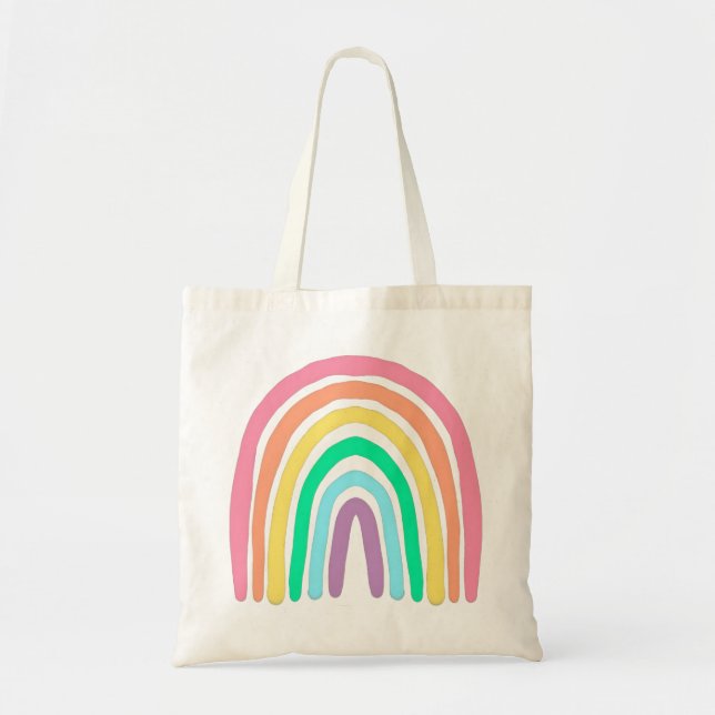 Sac fourre-tout arc-en-ciel Unicorn (Devant)