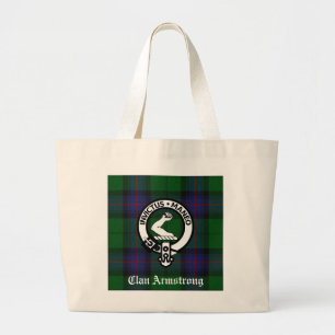 Sac fourre-tout Armstrong Family Crest & Tartan