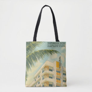 Sac fourre-tout Art déco de Miami Vintage