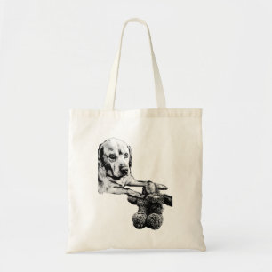 Sac fourre-tout artistique Chien & Nounours