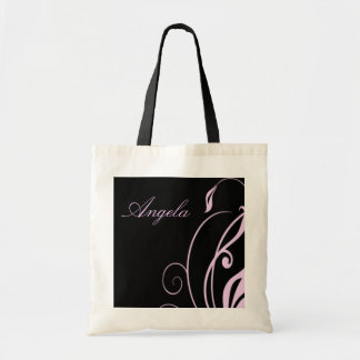 Sac fourre-tout - assez dans le remous rose