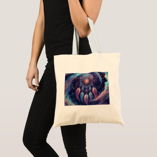 sac fourre-tout attrape-rêves psychédélique (Devant (produit))