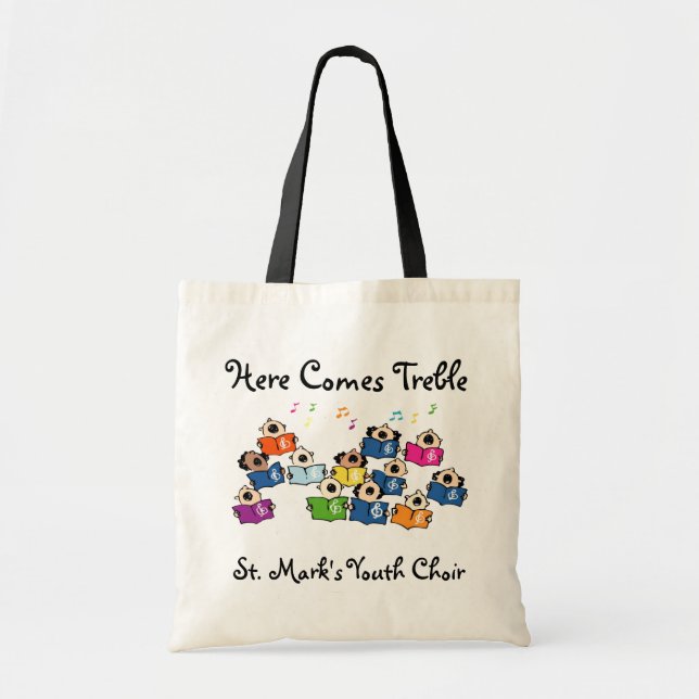 Sac fourre-tout au choeur des enfants (Devant)