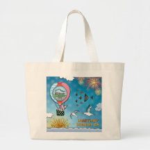 Sac fourre-tout - Au-dessus de la mer