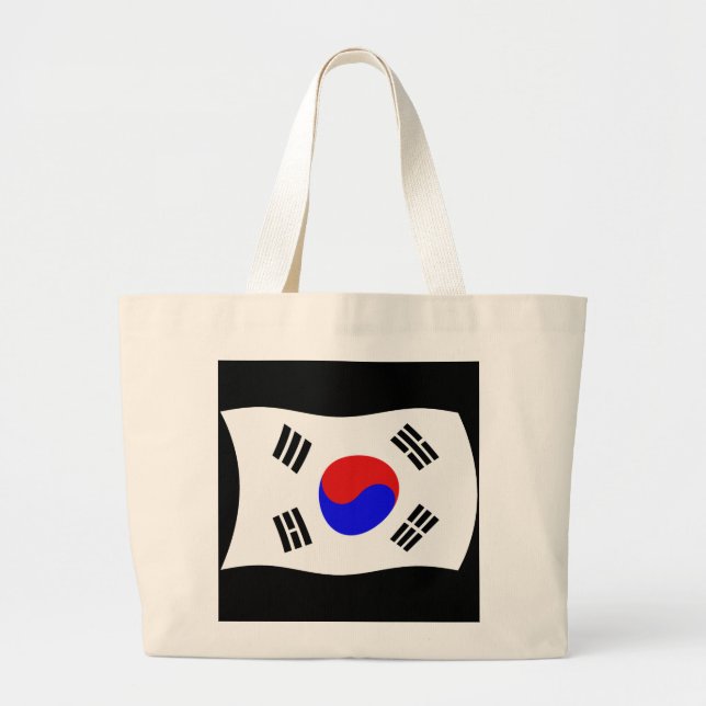 Sac fourre-tout au drapeau de la Corée du Sud (Devant)