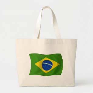 Sac fourre-tout au drapeau du Brésil