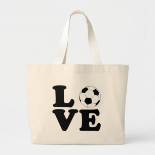 Sac fourre-tout au football d'amour