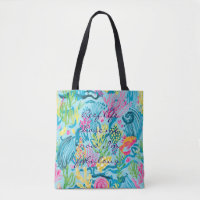 Sac fourre-tout au graphisme élégant