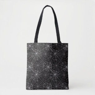 Sac fourre-tout au motif   de toile d'araignée de