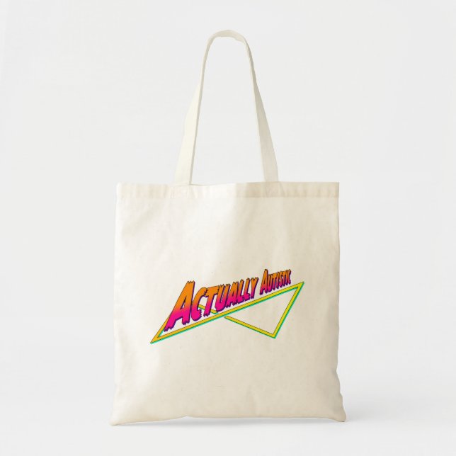 Sac fourre-tout autistique (Devant)
