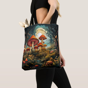 Sac fourre-tout aux champignons