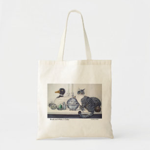 Sac fourre-tout aux cheveux courts à chat tigré